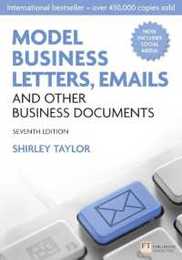Model Business Letters Emails and Other Business Documents