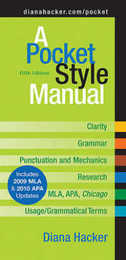 A Pocket Style Manual: Includes 2009 Mla & 2010 Apa Updates