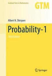 Probability-1 (Graduate Texts in Mathematics 95)