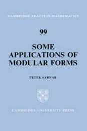 Some Applications of Modular Forms (Cambridge Tracts in Mathematics Series Number 99)