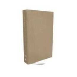 Holy Bible Interleaved Bible: New King James Version Flax Cloth-bound Journal Edition Tan Red Letter Comfort Print: the Ultimate Bible Journaling Experience