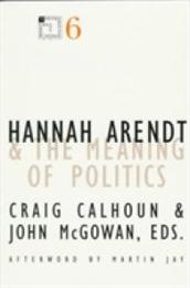 Hannah Arendt and the Meaning of Politics (Contradictions of Modernity Series)