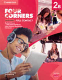 Four Corners Level 2B Full Contact with Self-study