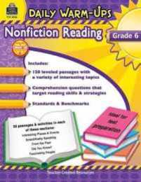 Daily Warm-Ups: Nonfiction Reading Grd 6: Nonfiction Reading Grd 6