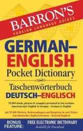 German-English Pocket Dictionary: 70000 words phrases & examples (Barron's Pocket Bilingual Dictionaries)