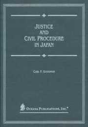 Justice And Civil Procedure In Japan