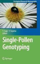 Singlre-Pollen Genotyping (Ecological Research Monographs)