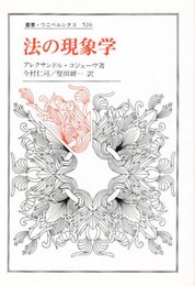 法の現象学 (叢書・ウニベルシタス 526)
