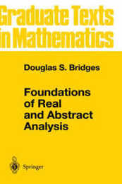 Foundations of Real and Abstract Analysis (Graduate Texts in Mathematics 174)
