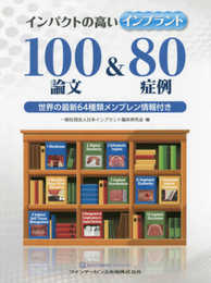 インパクトの高いインプラント100論文&80症例: 世界の最新64種類メンブレン情報付き