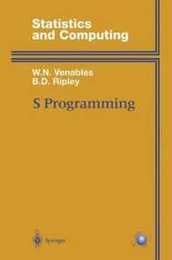 S Programming (Statistics and Computing)