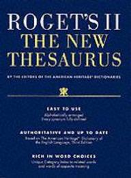 Roget's II: The New Thesaurus