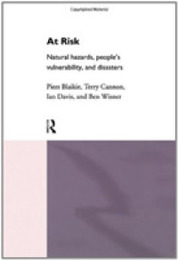 At Risk: Natural Hazards People's Vulnerability and Disasters