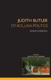 Judith Butler: Ethics Law Politics (Nomikoi: Critical Legal Thinkers)