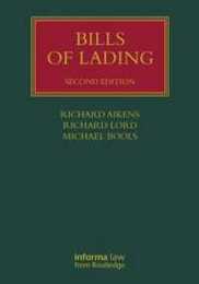 Bills of Lading (Lloyd's Shipping Law Library)