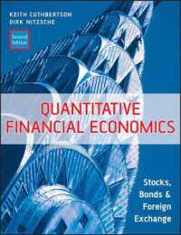 Quantitative Financial Economics: Stocks Bonds and Foreign Exchange (Financial Economics and Quantitative Analysis Series)