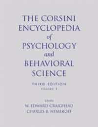 The Corsini Encyclopedia of Psychology and Behavioral Science Volume 3