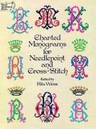 Charted Monograms for Needlepoint and Cross-Stitch (Dover Crafts: Embroidery & Needlepoint)