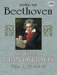 Six Great Piano Trios in Full Score (Dover Chamber Music Scores)