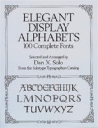 Elegant Display Alphabets (Lettering Calligraphy Typography)