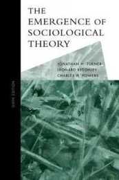 The Emergence of Sociological Theory