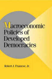 Macroecon Pol Developed Democracies (Cambridge Studies in Comparative Politics)