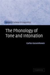 The Phonology of Tone and Intonation (Research Surveys in Linguistics)