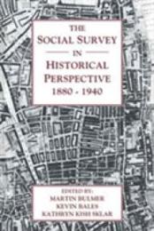 The Social Survey in Historical Perspective 1880?1940