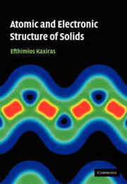Atomic Electronic Structure Solids