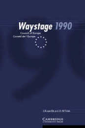 Waystage 1990: Council of Europe Conseil de l'Europe