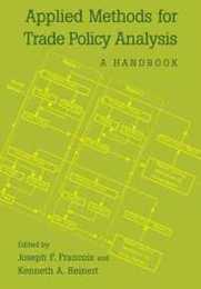 Applied Methods Trade Pol Analysis: A Handbook