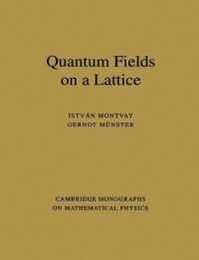 Quantum Fields on a Lattice (Cambridge Monographs on Mathematical Physics)