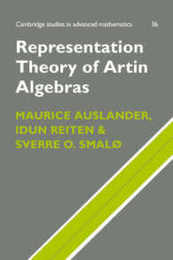 Representation Theory of Algebras (Cambridge Studies in Advanced Mathematics Series Number 36)