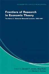 Frontiers of Research in Economic Theory: The Nancy L. Schwartz Memorial Lectures 1983-1997 (Econometric Society Monographs Series Number 29)