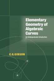 Elementary Geometry of Algebraic Curves: An Undergraduate Introduction