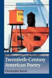 The Cambridge Introduction to Twentieth-Century American Poetry (Cambridge Introductions to Literature)