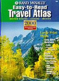 Rand McNally 2000 Easy-To-Read Travel Atlas: United States Canada Mexico (Rand Mcnally Easy to Read! Travel Atlas)
