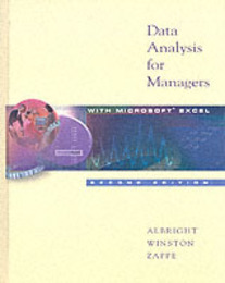 Data Analysis for Managers With Microsoft Excel With Infotrac