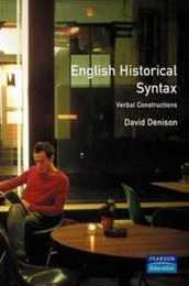 English Historical Syntax (Longman Linguistics Library)