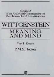WITTGENSTEIN MEANING & MIND