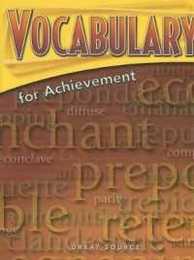 Great Source Vocabulary for Achievement: Student Edition Grade 12