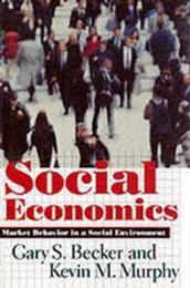 Social Economics: Market Behavior in a Social Environment