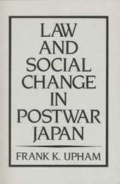 Law and Social Change in Postwar Japan