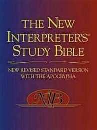 The New Interpreter's Study Bible: New Revised Standard Version With the Apocrapha
