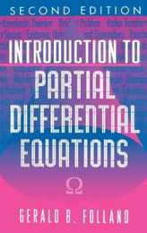 Introduction to Partial Differential Equations (Mathematical Notes)