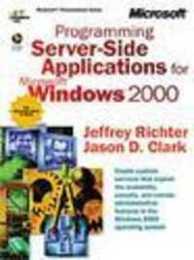 Programming Server-Side Applications for Microsoft Windows 2000 (Dv-Mps Programming)