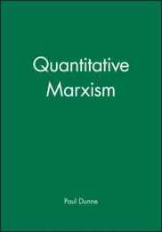 Quantitative Marxism (Aspects of Political Economy)