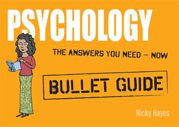 Psychology (Bullet Guides)