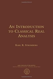 An Introduction to Classical Real Analysis (Chelsea Publications)