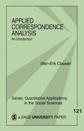 Applied Correspondence Analysis: An Introduction (Quantitative Applications in the Social Sciences)